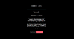 Desktop Screenshot of goddessstella.com